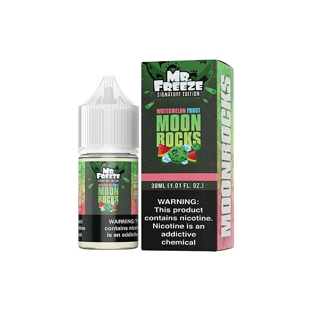 Juice Nic Salt Mr Freeze | Watermelon Frost Moon Rocks 30mL Mr Freeze E-liquid - 1