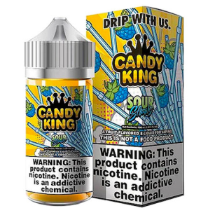 Juice Candy King | Sour Straws 100ml Free Base Candy King E-liquid - 1