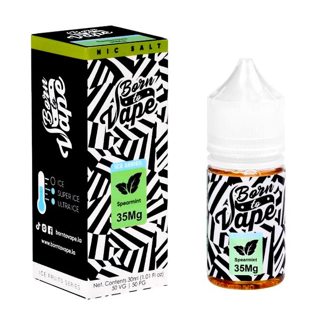 Juice Born To Vape (BTV) Salt Nic | Spearmint 30mL Born To Vape (BTV) E-liquids - 1