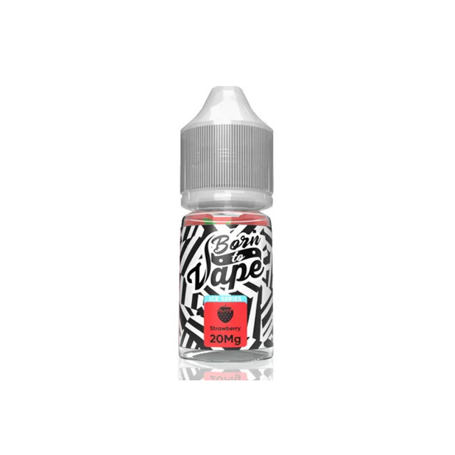 Juice Born To Vape (BTV) Salt Nic | Strawberry 30mL Born To Vape (BTV) E-liquids - 1