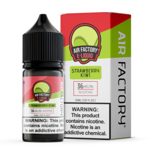 Juice Air Factory E-liquids | Strawberry Kiwi 30mL Salt Nic Juice Head E-liquids - 1