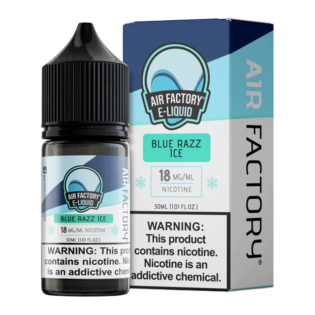 Juice Air Factory E-liquids | Blue Razz Ice 30mL Salt Nic Air Factory eliquids - 1