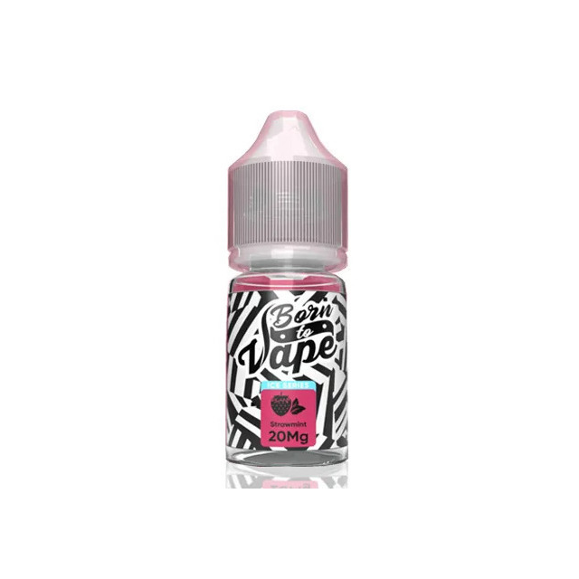 Juice Born To Vape (BTV) Salt Nic | Strawmint 30mL Born To Vape (BTV) E-liquids - 1