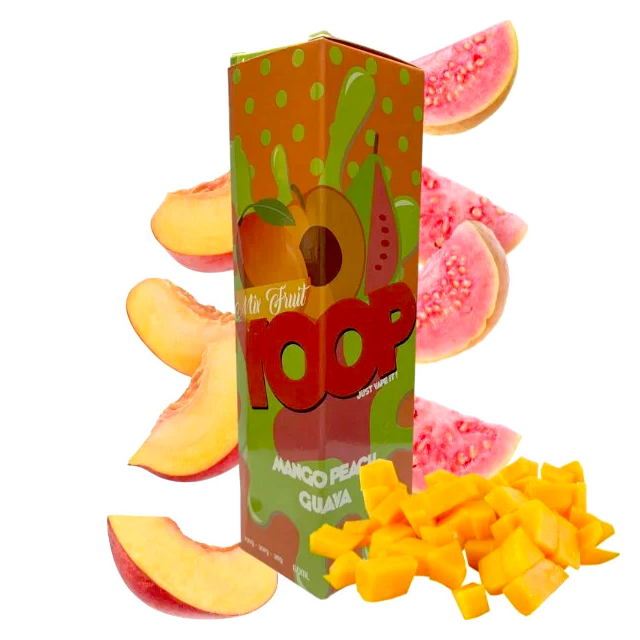 Juice Yoop Mix Fruit | Mango Peach Guava 60mL Free Base Mr Yoop Eliquids - 1