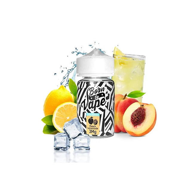 Juice Born To Vape (BTV) Free Base | Peach Lemonade 60mL Born To Vape (BTV) E-liquids - 1