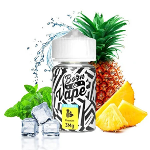 Juice Born To Vape (BTV) Free Base | Pinemint 60mL Born To Vape (BTV) E-liquids - 1