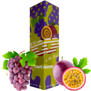 Juice Yoop Mix Fruit | Grape Passion 60mL Free Base Mr Yoop Eliquids - 1