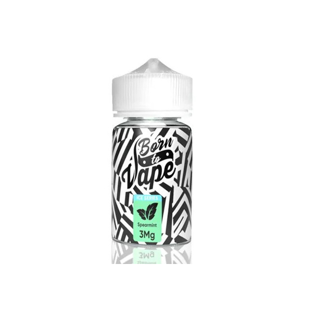 Juice Born To Vape (BTV) Free Base | Spearmint 60mL Born To Vape (BTV) E-liquids - 1