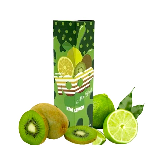 Juice Yoop Mix Fruit | Kiwi Lemon 60mL Free Base Mr Yoop Eliquids - 1