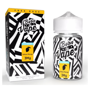 Juice Born To Vape (BTV) Free Base | Yellow Mango Ice 60mL Born To Vape (BTV) E-liquids - 1