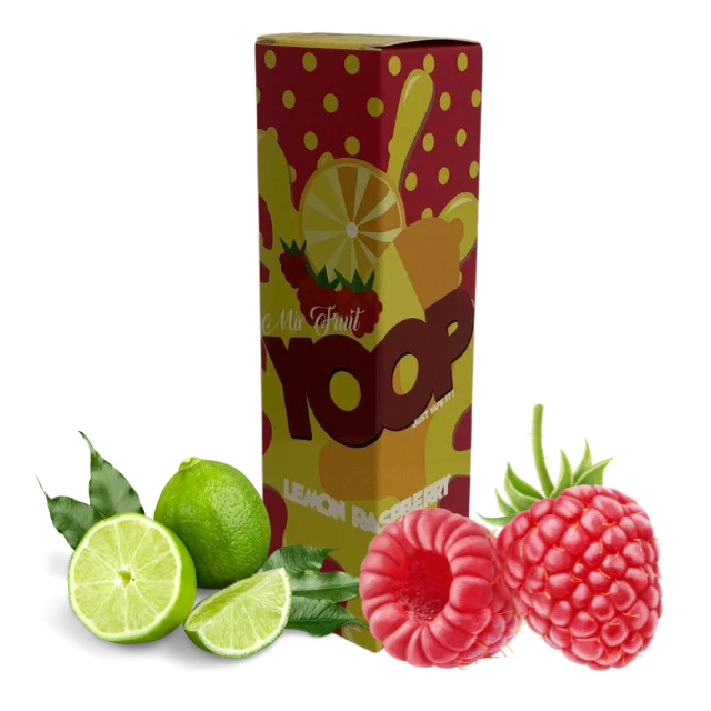 Juice Yoop Mix Fruit | Lemon Raspberry 60mL Free Base Mr Yoop Eliquids - 1