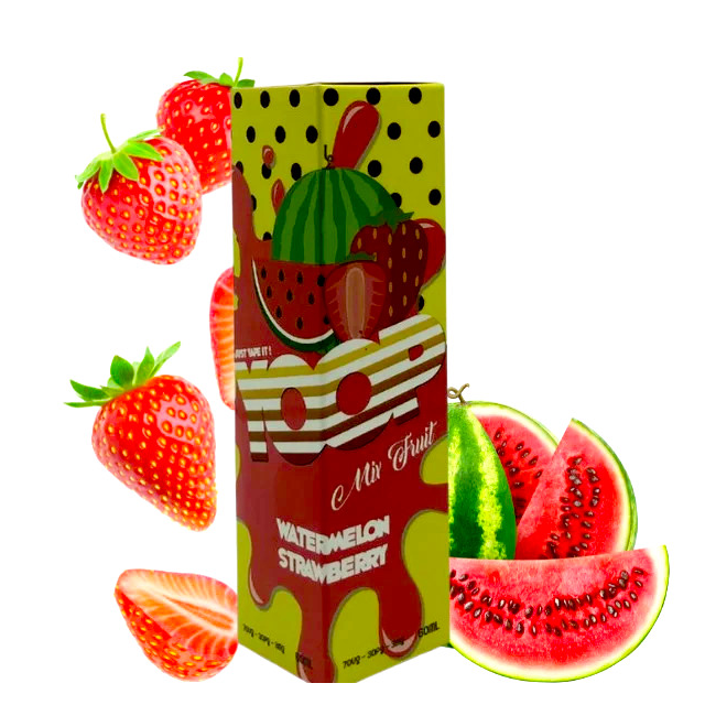 Juice Yoop Mix Fruit | Watermelon Strawberry 60mL Free Base Mr Yoop Eliquids - 1