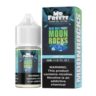 Juice Nic Salt Mr Freeze | Blue Razz Frost Moon Rocks 30mL Mr Freeze E-liquid - 1